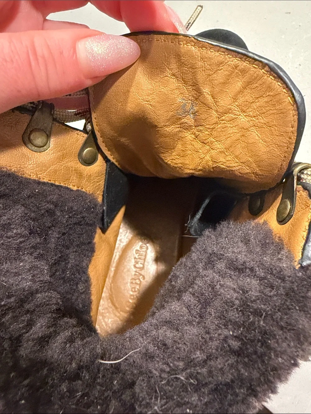 See by Chloé Shearling Lined Eileen Boots, Sz 36/6